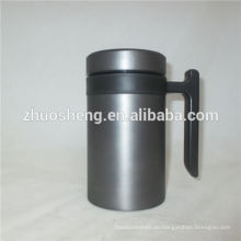 New Style Drinkware Großhandel doppelwandig Edelstahl Keramik-Becher Tasse Design mit Griff